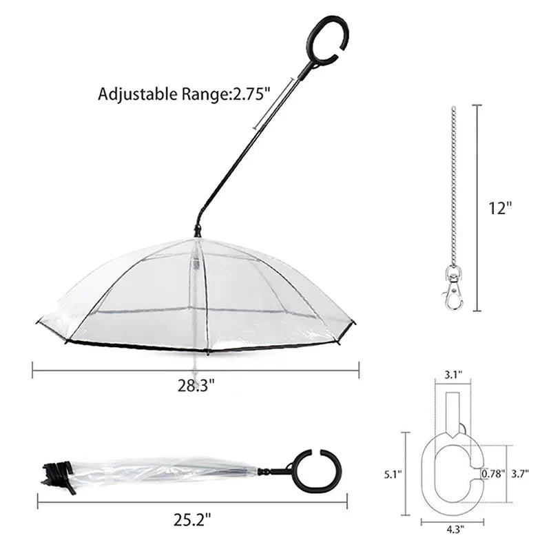 Dog Umbrella – pata y casa
